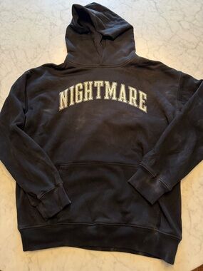 Women’s Gap x Nightmare before Christmas black tie dye hoodie